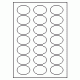 567 - Label Size 50mm x 35mm - 21 labels per sheet